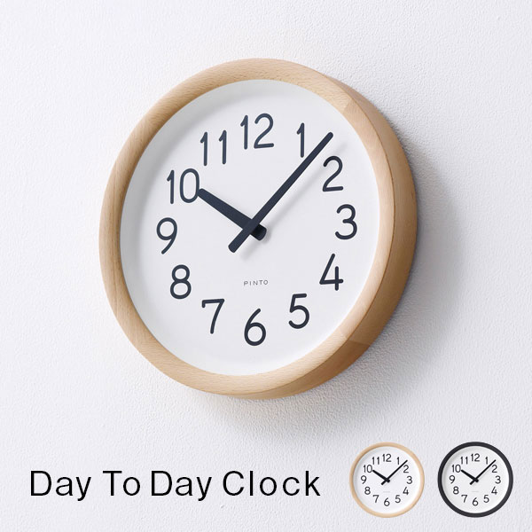 タカタレムノス Day To Day Clock デイトゥデイクロック P1L19-16 ／ 時計