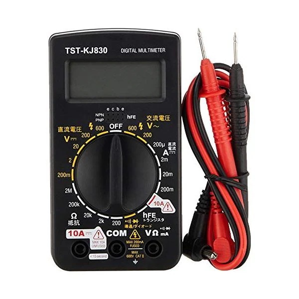3個セット オーム電機 TST-KJ830 普及型デジタルテスター
