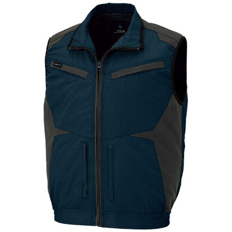 アイトス　空調服用ベスト ( 空調服 TM ) ディープネイビー SS　AZ30587018SS
