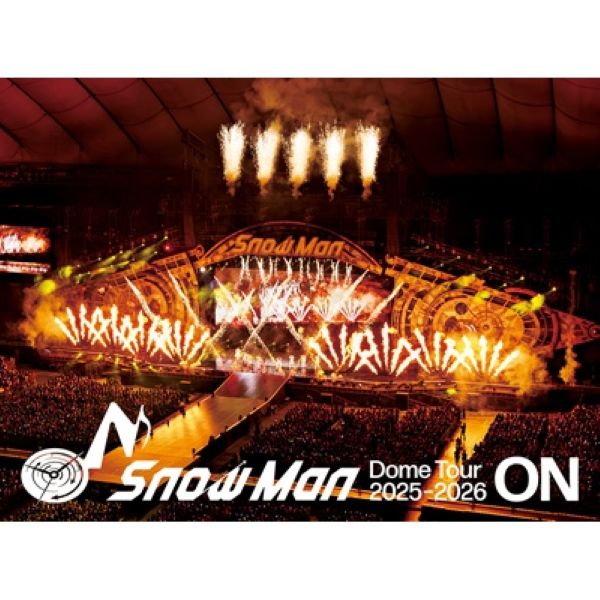 Snow Man Dome Tour 2025-2026 ON 初回盤 (3DVD) 新品未開封