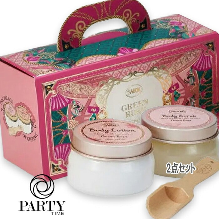 【新品未使用】SABON グリーンローズ ボディケアセット ボディケアデュオ (グリーン・ローズ)』 | SABON (サボン)