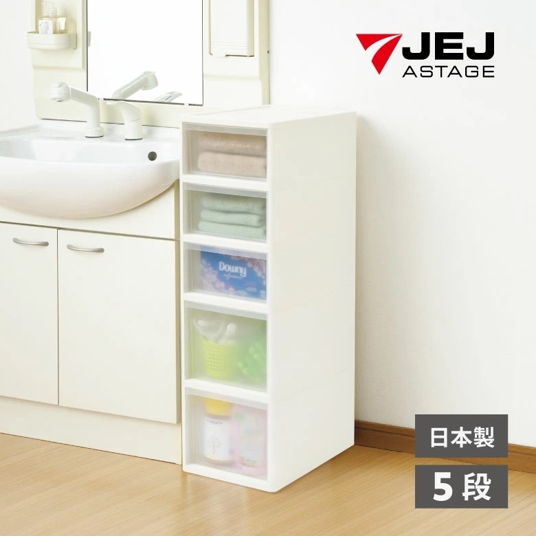 リセミドルストッカーＳ３Ｍ２ ホワイト 洗面台 キッチン 台所 収納