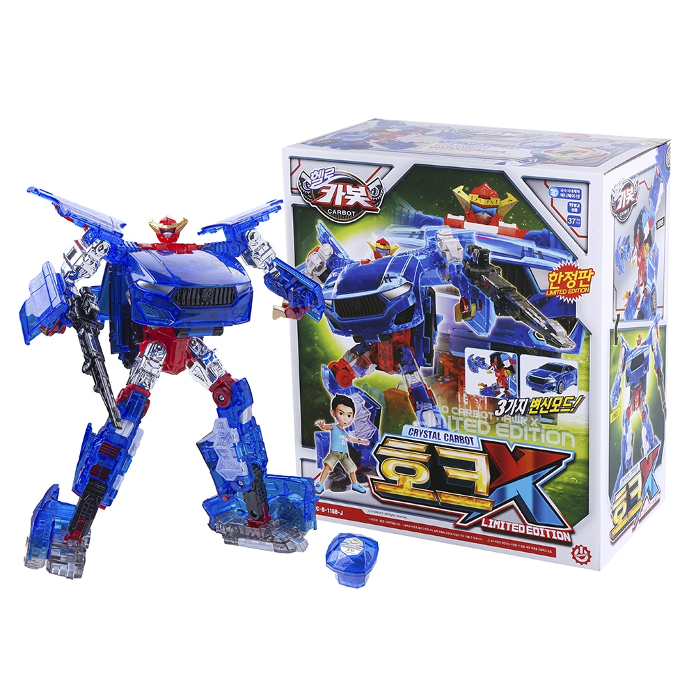 [限定版]ハローカーボットクリスタルカーボットホークX