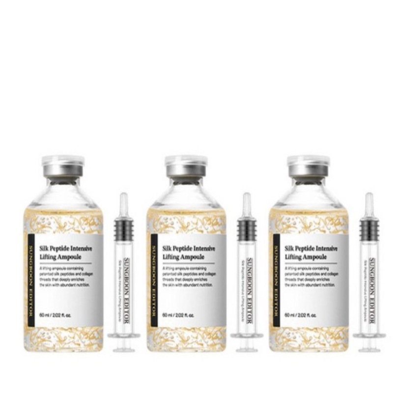 シルクペプチド リフティング アンプル 60ml 3本【大容量】