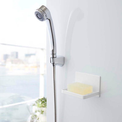 他サイト： 山崎実業 TOWER タワー マグネットバスルームソープトレー ホワイトの商品画像