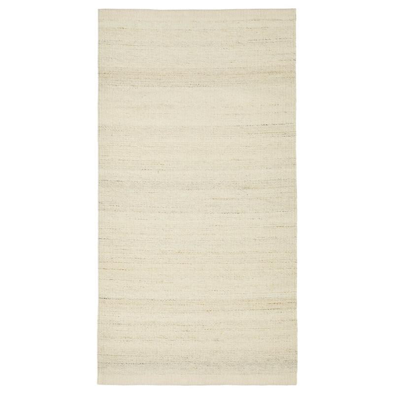 TIDTABELL ティードタベル ラグ 平織り - ベージュ 80x150 cm