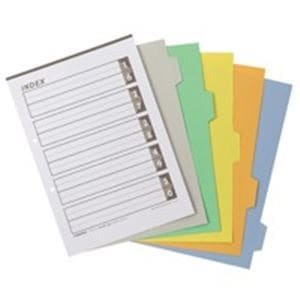 ジョインテックス インデックスA4S 5色5山 100組 D026J-5Y10