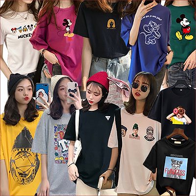 21 夏の韓国のtシャツ レディース Tシャツ 半袖 夏服 スーパーセール 韓国ファッション Tシャツ トップス 上着 チュニック ゆったりフィット感 体型カバー レディースファッション
