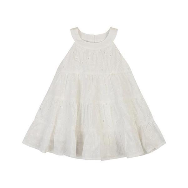 TC01 夏 ピュアシャインノースリーブワンピース(O/WHITE)_ 01T33405703 (S48733506)