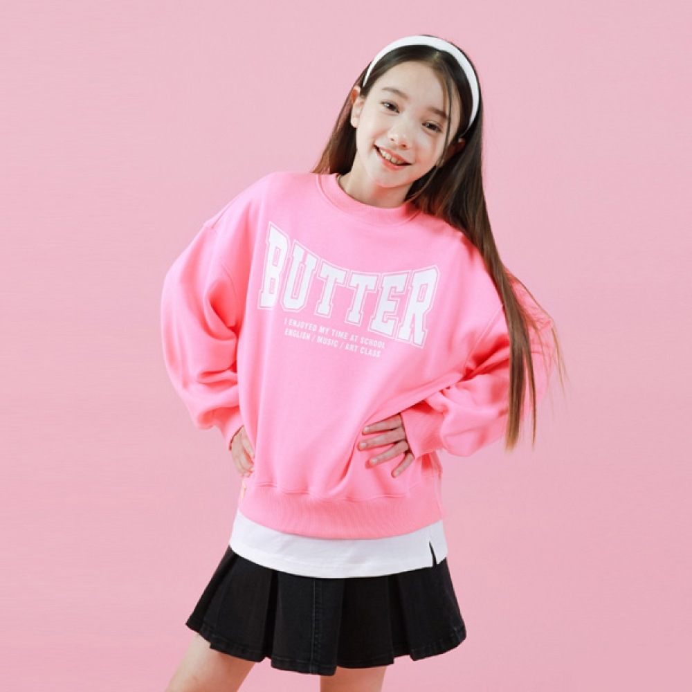 アイラブジェイ B.トラベルレタリングスウェット JVFTO23