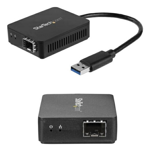 StarTech.com [US1GA30SFP] USB 3.0 - 光ファイバー変換アダプタ オ
