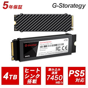 Qoo10] FFF SMART LIFE CONNECTED SSD 4TB ヒートシンク搭載 内蔵