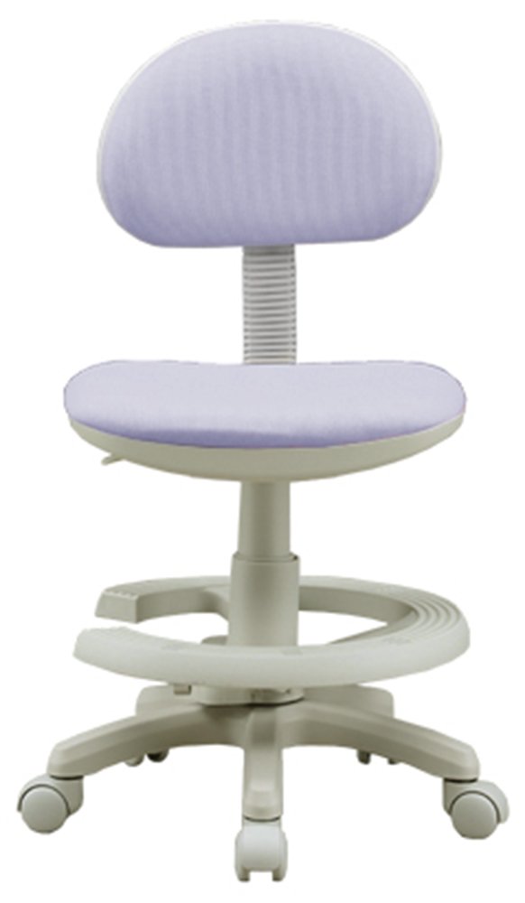 大川家具 関家具 学習チェア ステップ5 素材/ファブリック スノーパープル 242506