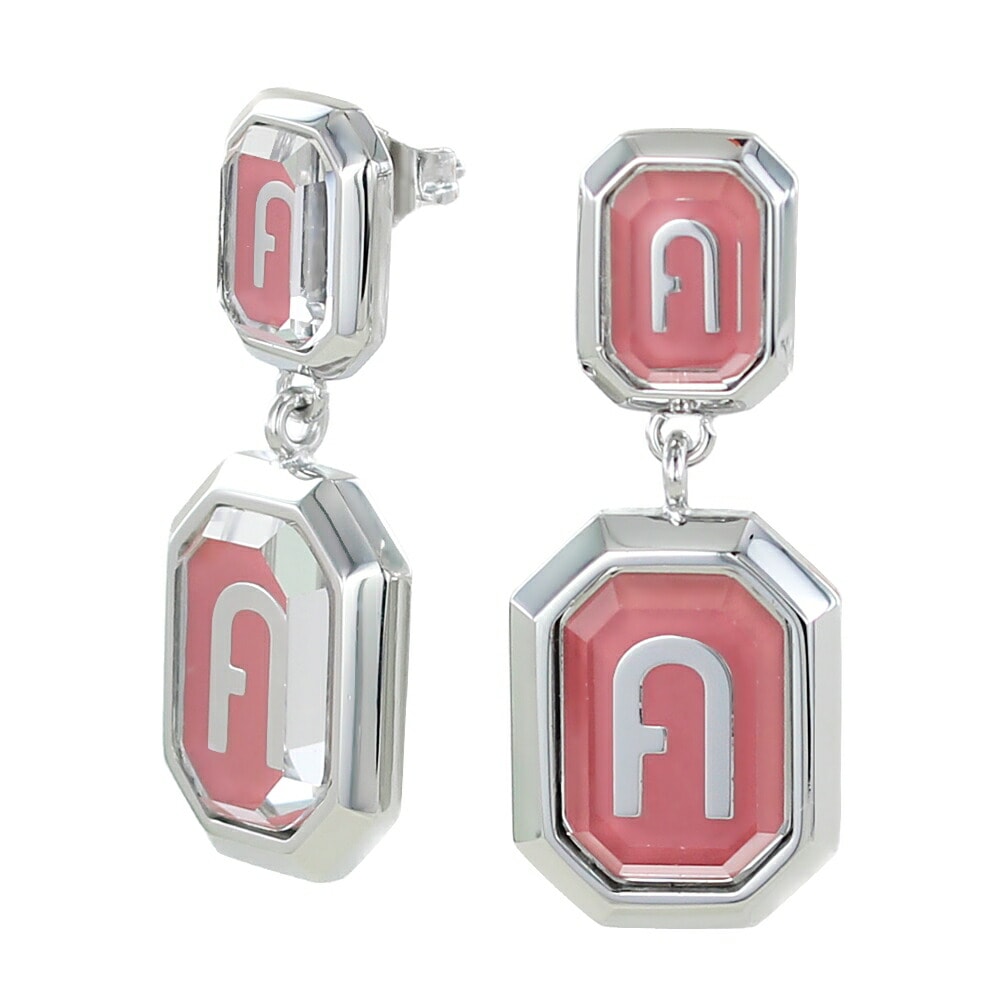 フルラ ピアス レディース ピンク シルバー シンプル かわいい おしゃれ 両耳ピアス スタッドピアス 結婚式 結婚記念日 プレゼント 妻 女友達 彼女 誕生日プレゼント 女性 母 ギフト お祝い ア