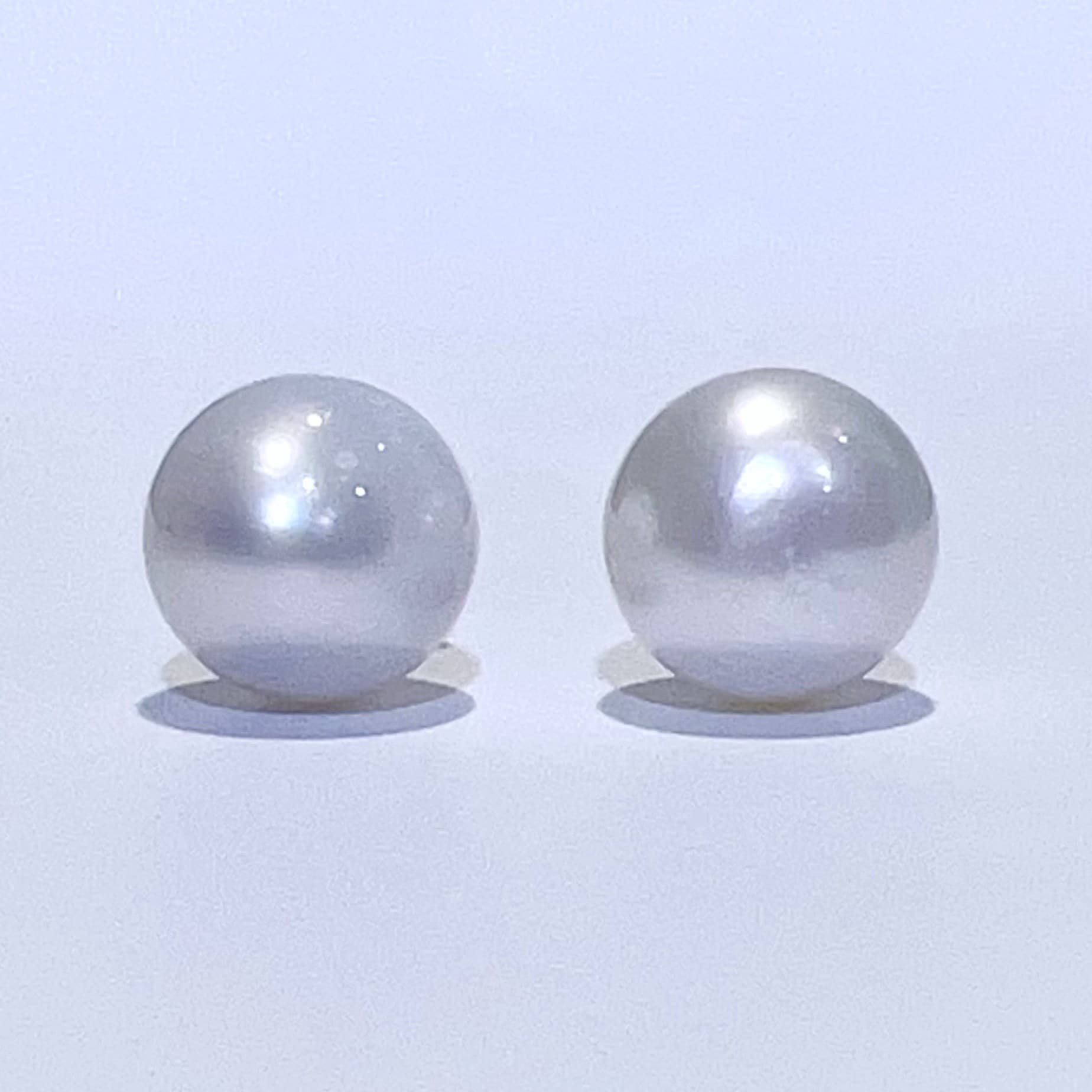 Pt900 天然 白蝶 南洋 パール ピアス 11.2mm 4.3g 本真珠 ホワイト レディース アクセサリー 新品 5 aua41822070515