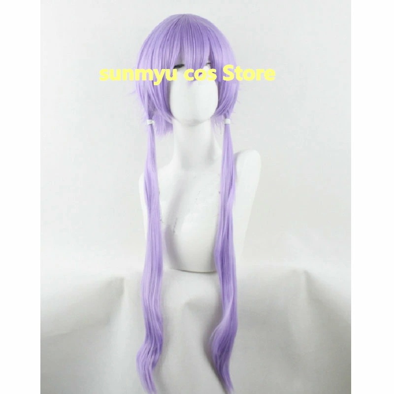 VOICEROID ボイスロイド 結月ゆかり 紫ウィッグ　バージョン2　かつら　コスプレ道具