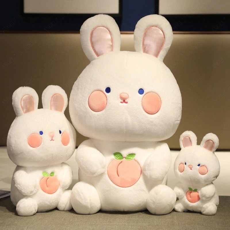 ウサギのぬいぐるみ寝枕人形バレンタインデーギフト女の子人形ベッドかわいい大きな人形スーパーソフト-56