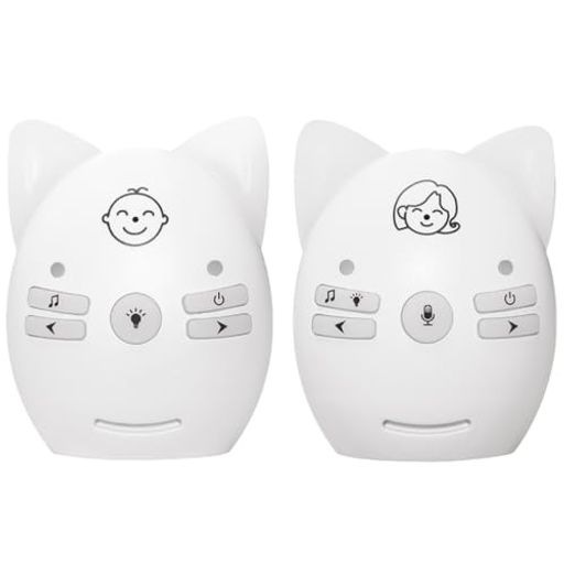 TJK オーディオモニター ベビー用音声モニター ナイトライト搭載 子守り唄付き 双方向音声 遠隔操作 クリップ付き 育児 赤ちゃん 子守り ディジタルベビーモニター ベビー/ペット/老人介護 見守り