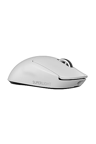 Logicool G PRO X SUPERLIGHT 2 ワイヤレス ゲーミングマウス G-PPD-004WL-WH 4000Hz ポーリングレート 軽量 60g LIGHTFORCE ハイブリッド