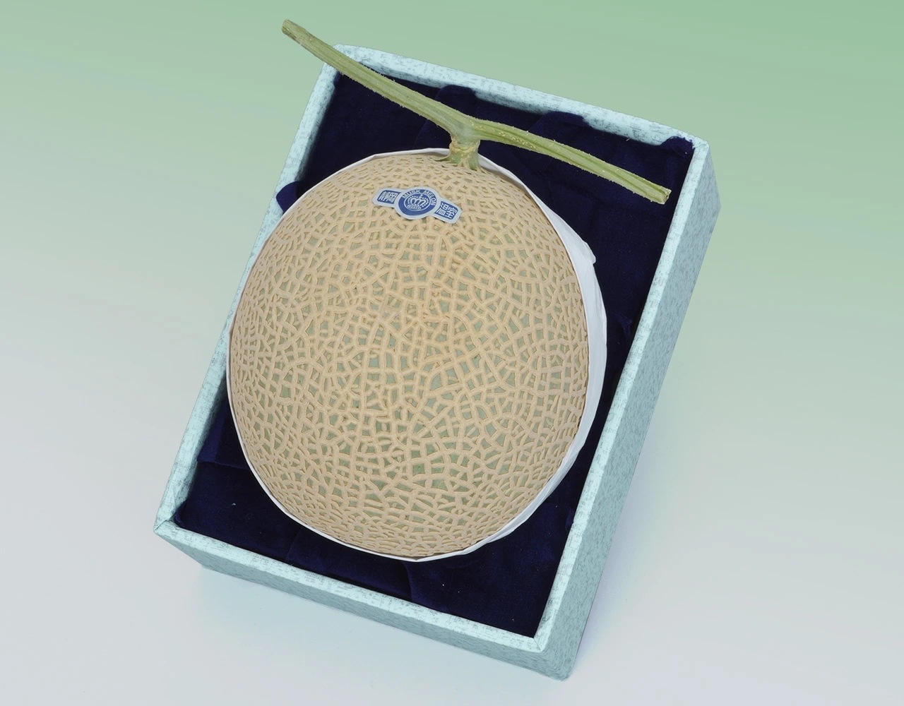 【静岡県産クラウン マスクメロン 1玉（約1.2kg) 林フルーツ】