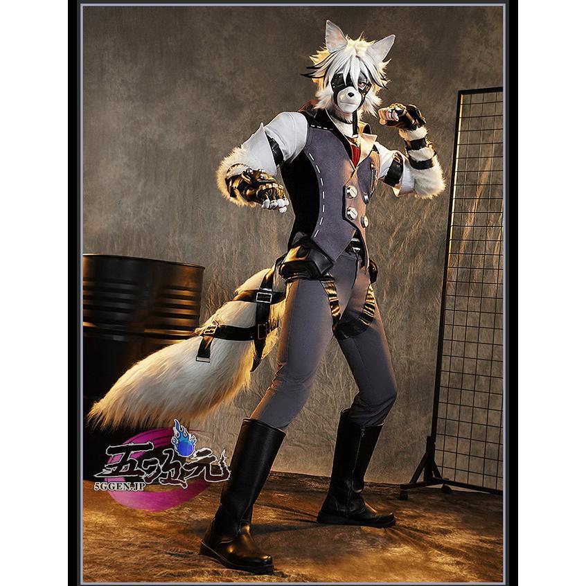 五次元　基萌　ゼンレスゾーンゼロ　コスプレ　フォン・ライカン　衣装　ウィッグ　能