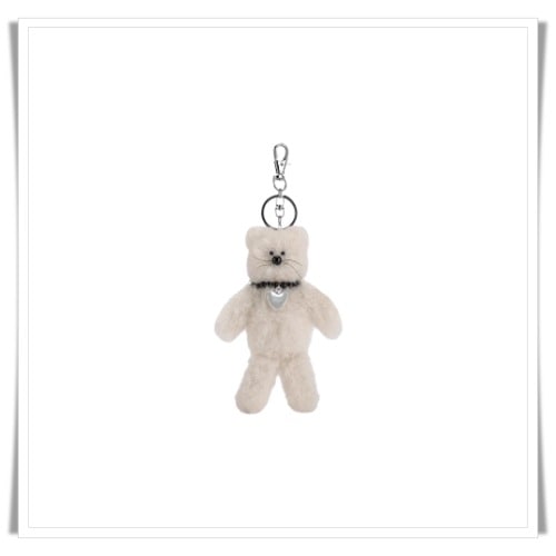 Monamhee キーリング Creami Keyring Cream