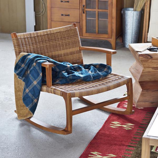 ロッキングチェア 北欧 木製 椅子 リビング チェアー 揺れる リラックス 一人掛け 1人掛け ゆらゆら おしゃれ かわいい インテリア 家具 アメリカン