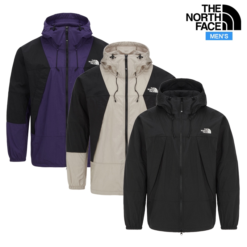 メンズ 1994 マウンテン ジャケット NJ3BR02 日常 デイリー カジュアル アウトドア スポーツ トレーニング 裏地なし 涼しい 季節の変わり目 ルーズフィット