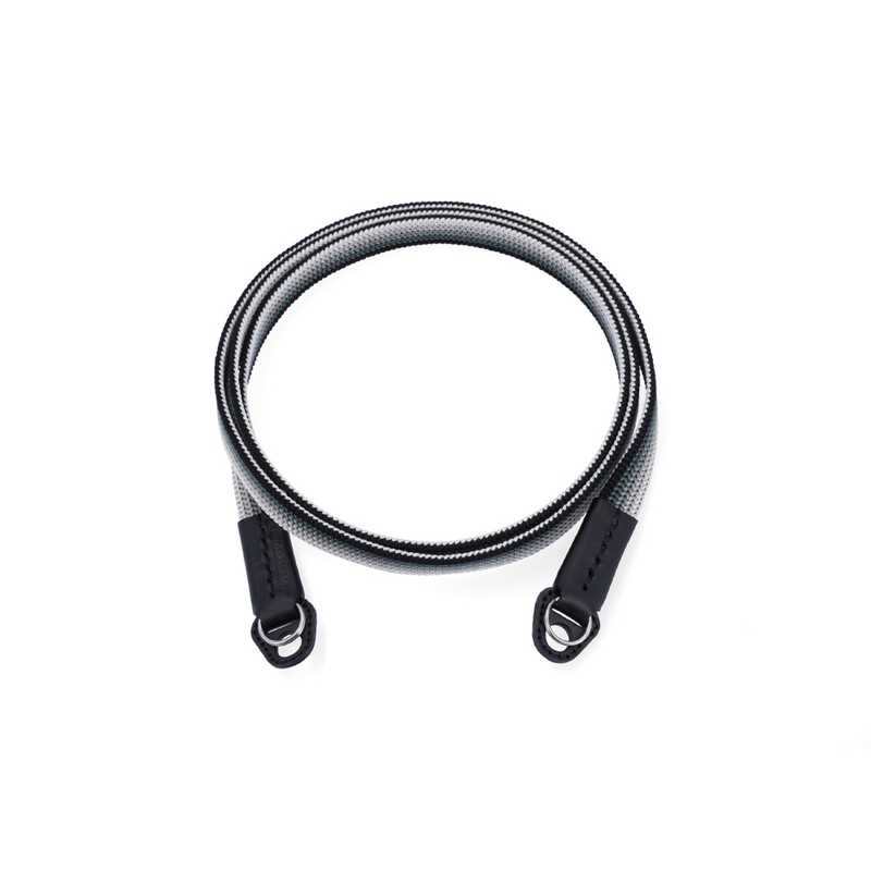 アルティザン＆アーティスト　シルクコードストラップ 綾竹(あやたけ)組紐 ロングレングス ARTISAN＆ARTIST＊ ブラック×シルバー　ACAM-322A BKSV