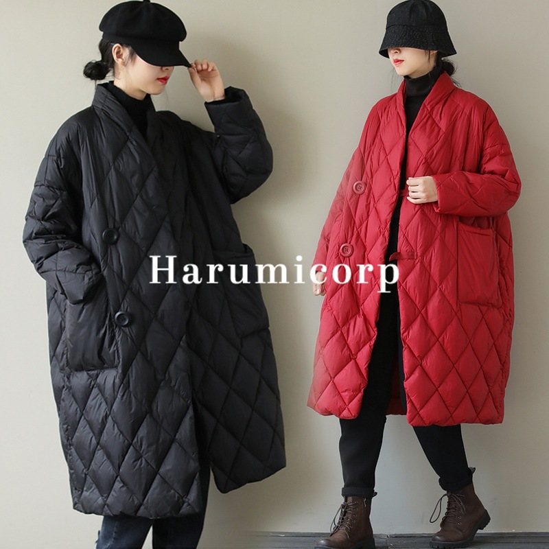 中綿コート レディース 裏起毛 40代 ロング丈 軽い 冬服 コート アウター 厚手 中綿コートロングコート 中綿ジャケット ジャンパー 防寒 暖かい 大きいサイズ 体型カバー おしゃれ スリム 着痩