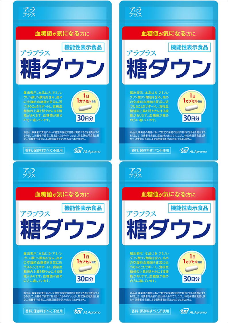 ［4個セット］アラプラス糖ダウン　３０日分×4個 11,248円