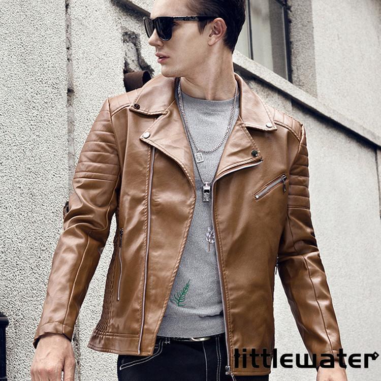 高評価!超人気 メンズ革ジャン 秋冬　レザージャケット カジュアル ライダースジャケット バイクウェア シングル 防寒防風 お兄系