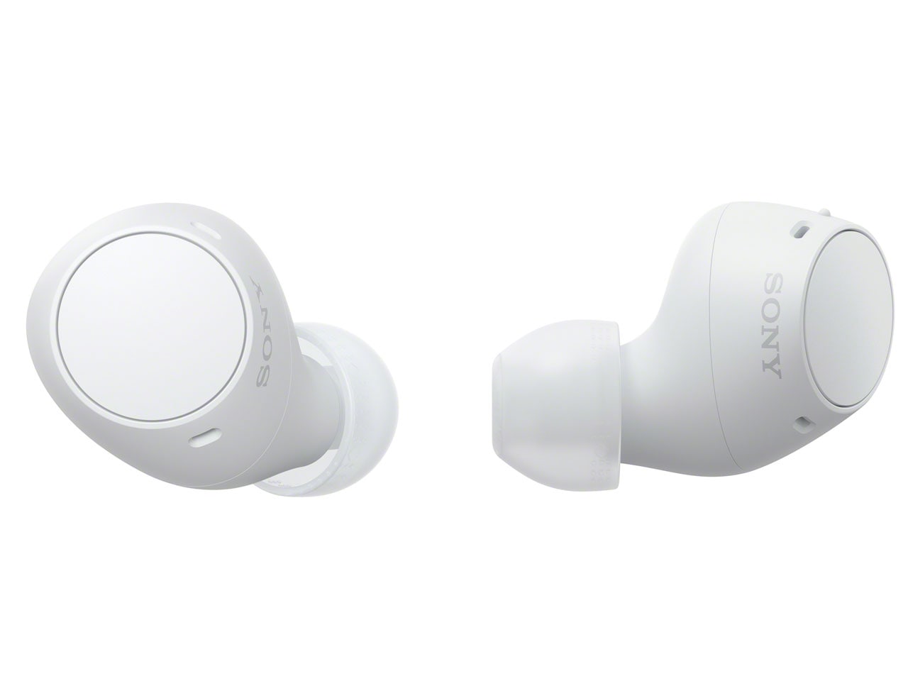 ソニー 完全ワイヤレスイヤホン Bluetooth対応 DSEE搭載 WF-C510 (W) [ホワイト]