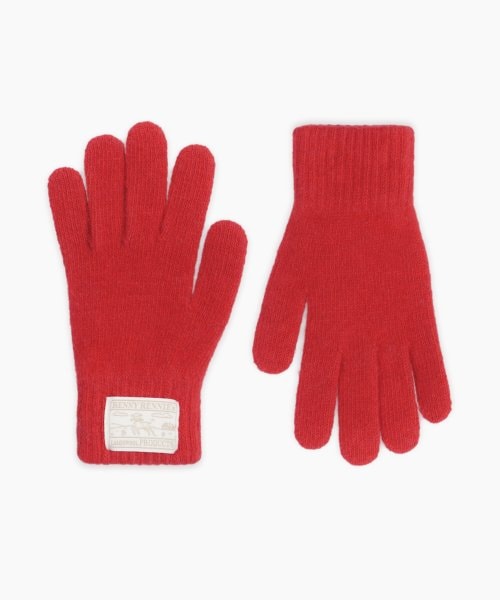 RENNYRENNIE_RENNY WOOL GLOVES [ RED ]