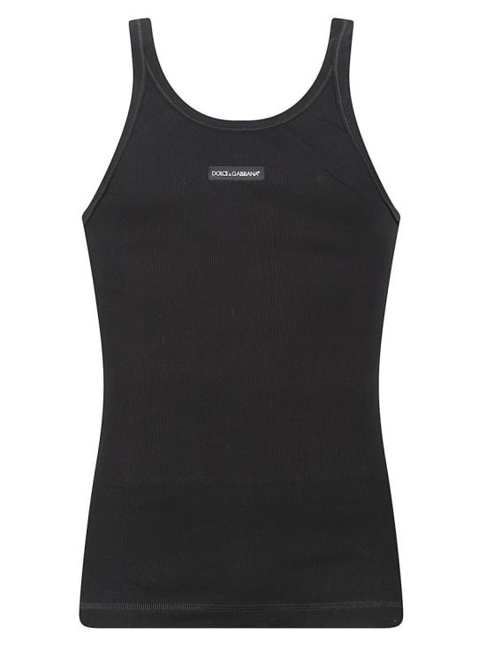 DOLCE & GABBANA Men T-Shirts G8PA8TG7P3IN0000 Black
