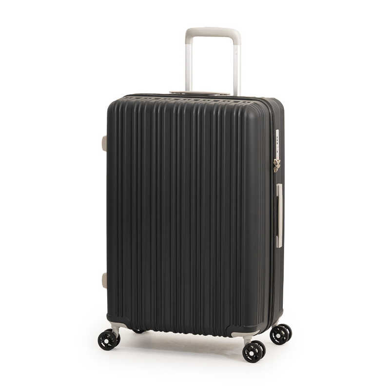 A.L.I　ハードキャリー Magicalouis ZIPPER ブラック [TSAロック搭載 /64L] 超軽量 日本設計　ALI668824