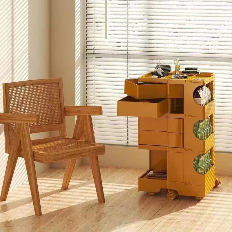 トレイが回転する 360度回転 Trolley ワゴン キャスターワゴンボビー Boby コスメ収納 24 コンテナ本棚ラックラック 12,391円