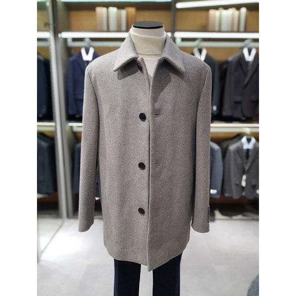 [] カシミアブレンドハーフコート ABE4CG1102 LBE (P003724145)