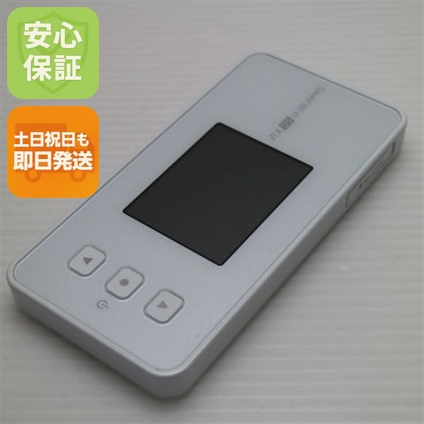 新品同様 Speed Wi-Fi 5G X12 NAR03 アイスホワイト AU ルーター NEC 即日発送 土日祝発送OK 113