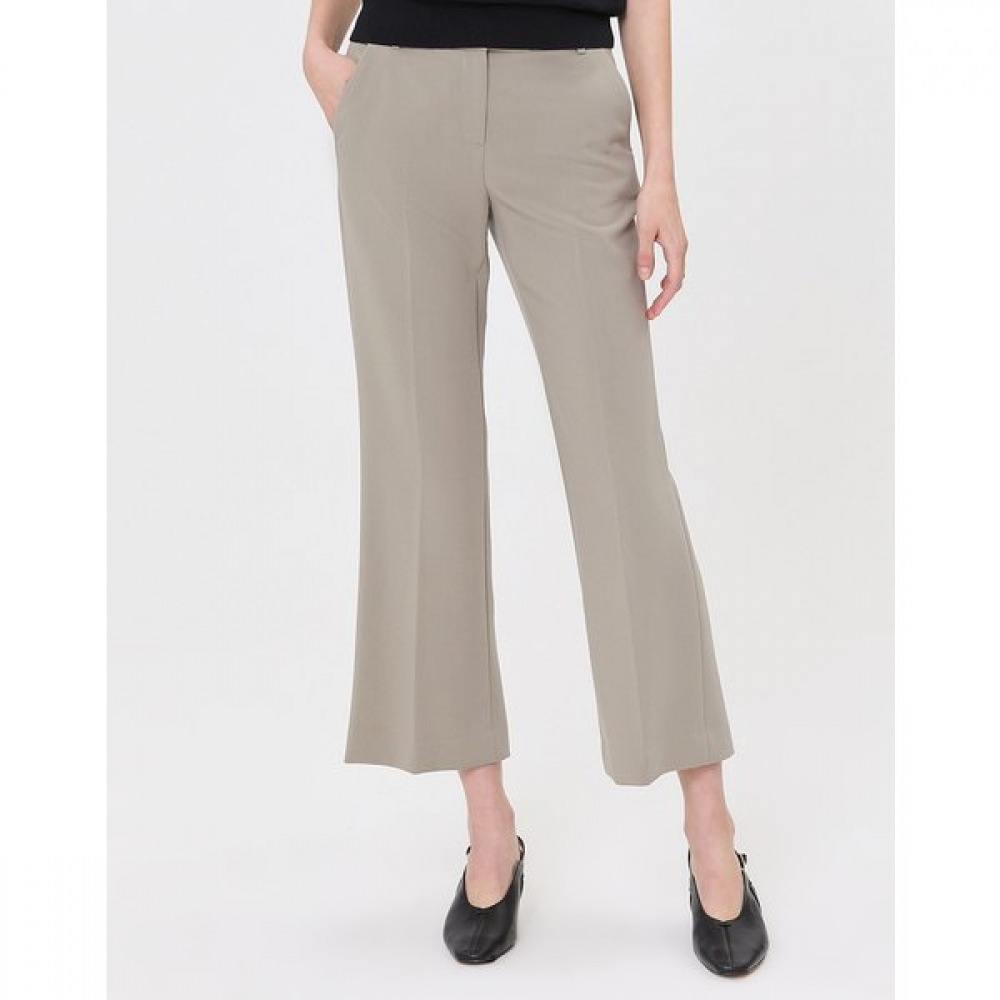 [24SS] [ブーツカット] ベージュエッセンシャルスラックスHSPA4BP22I2 11,277円