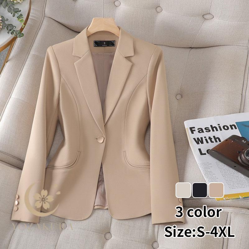 長袖 【今週の新品20%OFF】スーツ レディース 春 秋 きれいめ オフィス 通勤 フォーマル ライトアウター テーラード