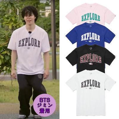 BTS ジミンFACEソウル展示会T-SHIRTホワイトサイズM BTS ジミンFACEソウル展示会T-SHIRTホワイトXL
