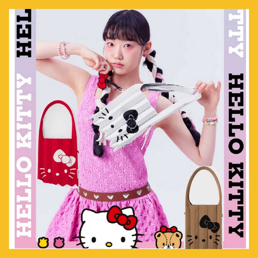 joseph&stacey Lucky Pleats Knit S Hello Kitty 3 色 (公式正規品)