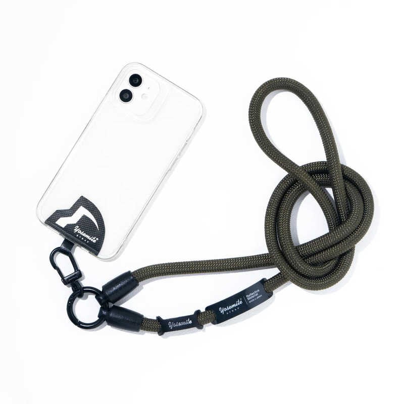 SMOKEYSUNDAY　YOSEMITE MOBILE STRAP / Military G YOSEMITE STRAP　YMS-3000-94