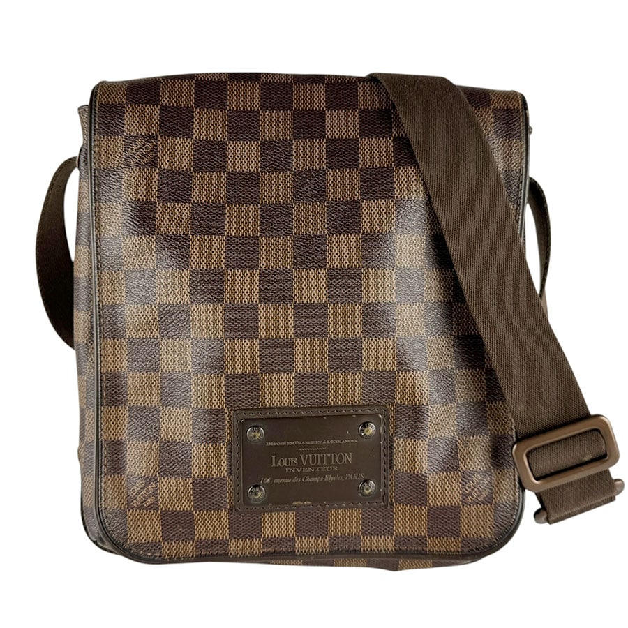 ルイ ヴィトン LOUIS VUITTON ショルダーバッグ ダミエ ブルックリンPM ダミエキャンバス エベヌ レディース N51210 z10033