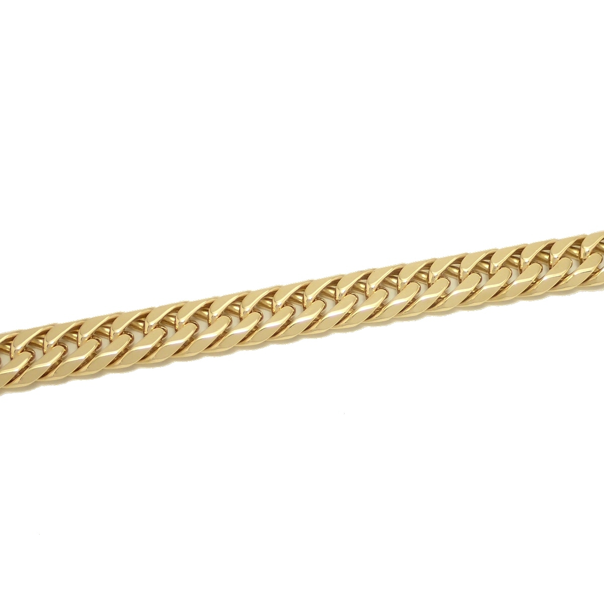 キヘイ ネックレス K18 18金 ゴールド 67.5g 52.5cm YG 6面W ダブル 日本造幣局検定マーク入り 70g前