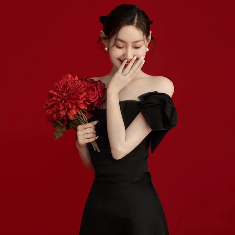 2025夏 ウェディングドレス 結婚式パーティードレス 花嫁 ワンピース 二次会 ロングドレス レディース