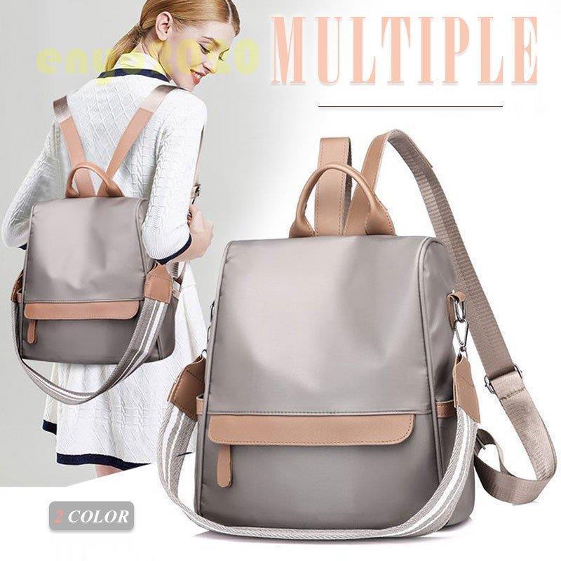[最安値挑戦]!!リュックサック レディース リュック バッグ ショルダーバッグ 2WAY 撥水 アウトドア おしゃれ 大容量 軽量 通学 通勤 無地 カジュアル