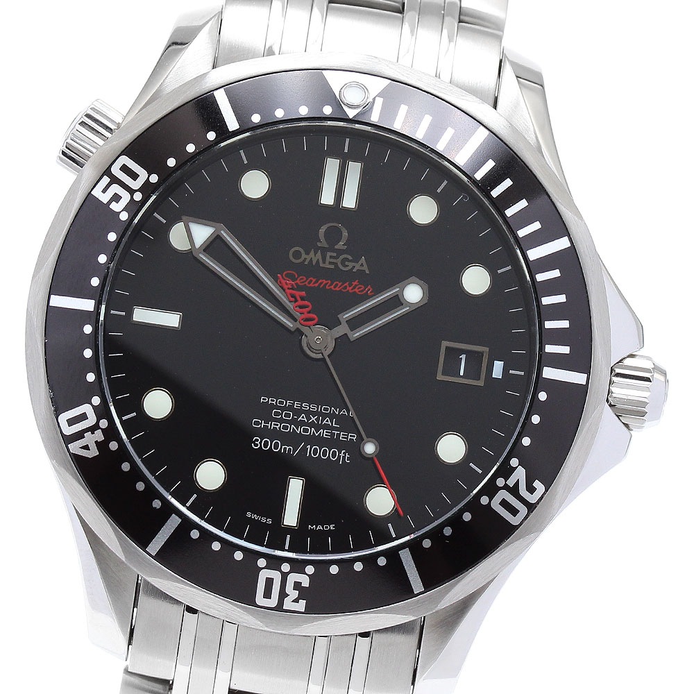 オメガ OMEGA 212.30.41.20.01.001 シーマスター300 ジェームズ・ボンド『007』 世界限定10007本 自動巻き メンズ 美品 _891616【中古】