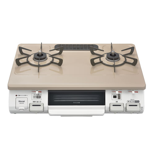 KG64TW2R-LP　 プロパンガス ガスコンロ ガスコンロ 2口 右 強火力 消し忘れ消火機能 料理 炒め物 揚げ物　安全装置搭載 26,886円